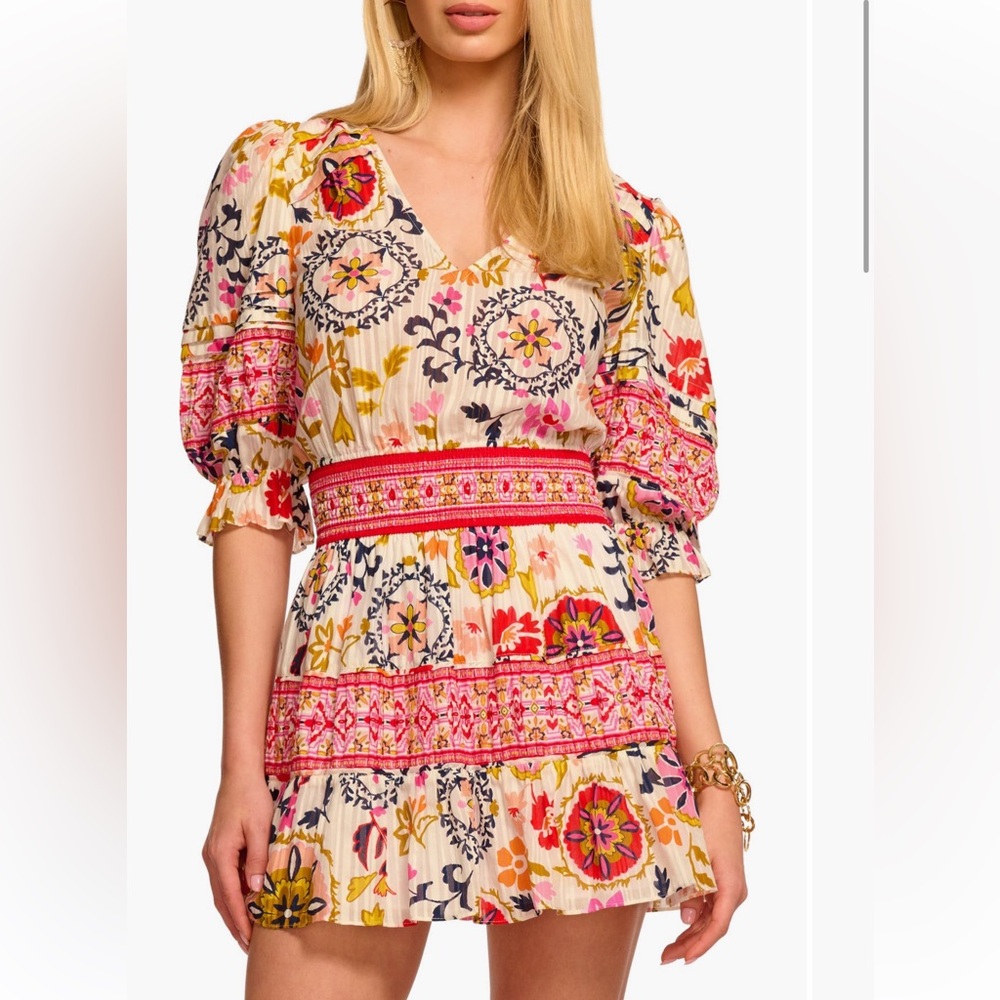 Ramy Brook Multicolor Floral Mini Dress